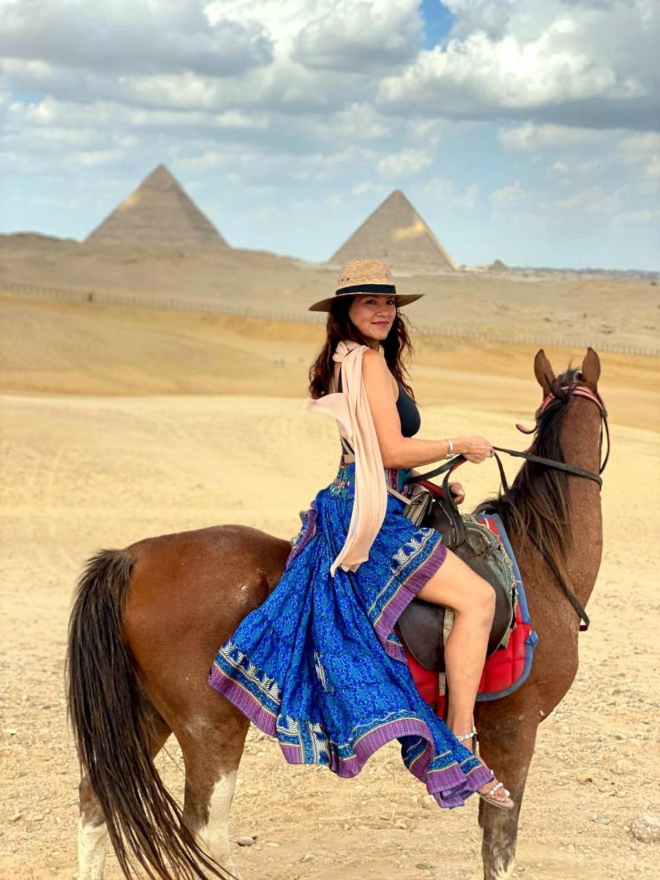 Grand Golden Pyramids View Hotel Kafret el-Gabal Exterior foto