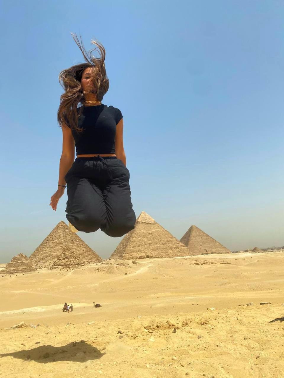 Grand Golden Pyramids View Hotel Kafret el-Gabal Exterior foto
