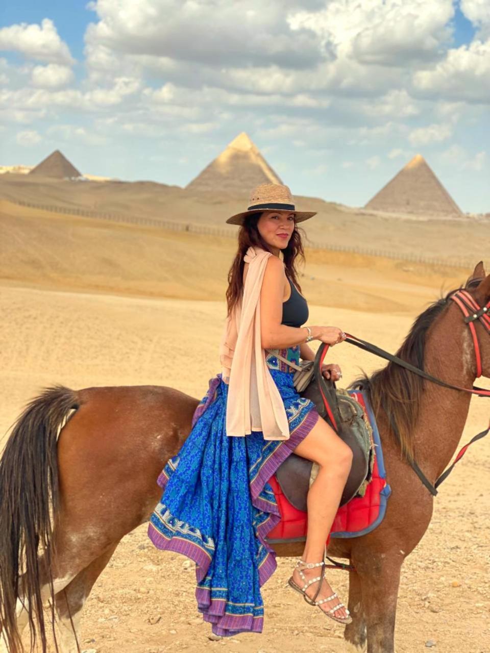 Grand Golden Pyramids View Hotel Kafret el-Gabal Exterior foto