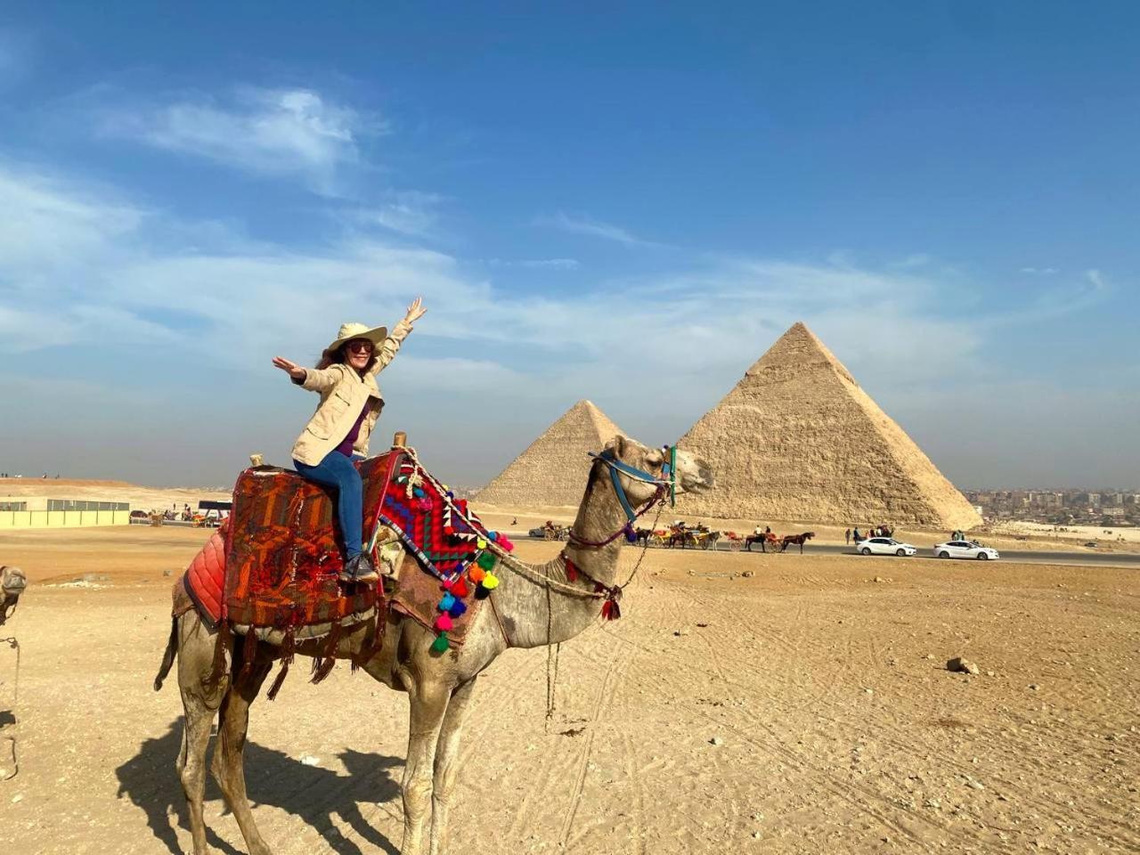 Grand Golden Pyramids View Hotel Kafret el-Gabal Exterior foto